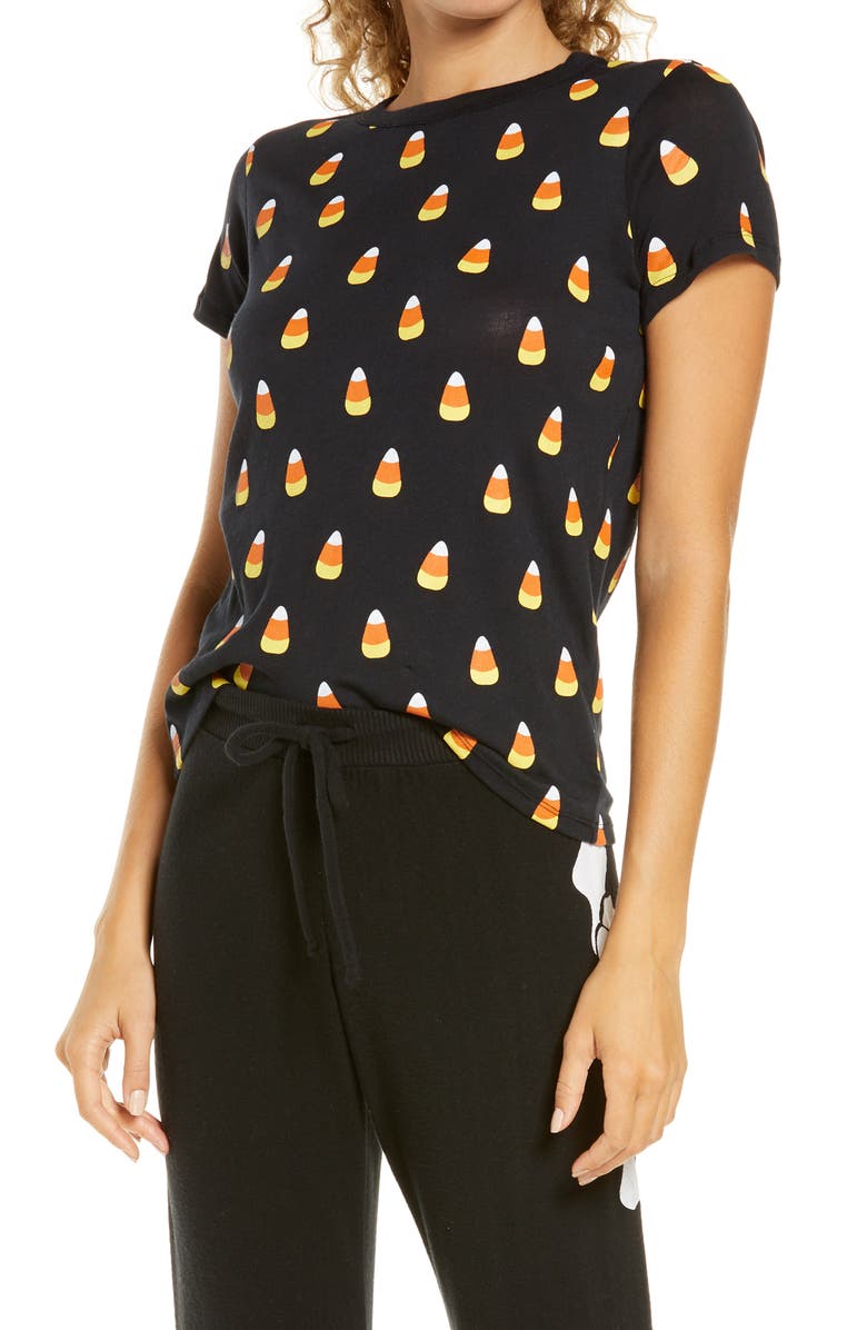 Chaser Candy Corn Print T-Shirt, Main, color, 