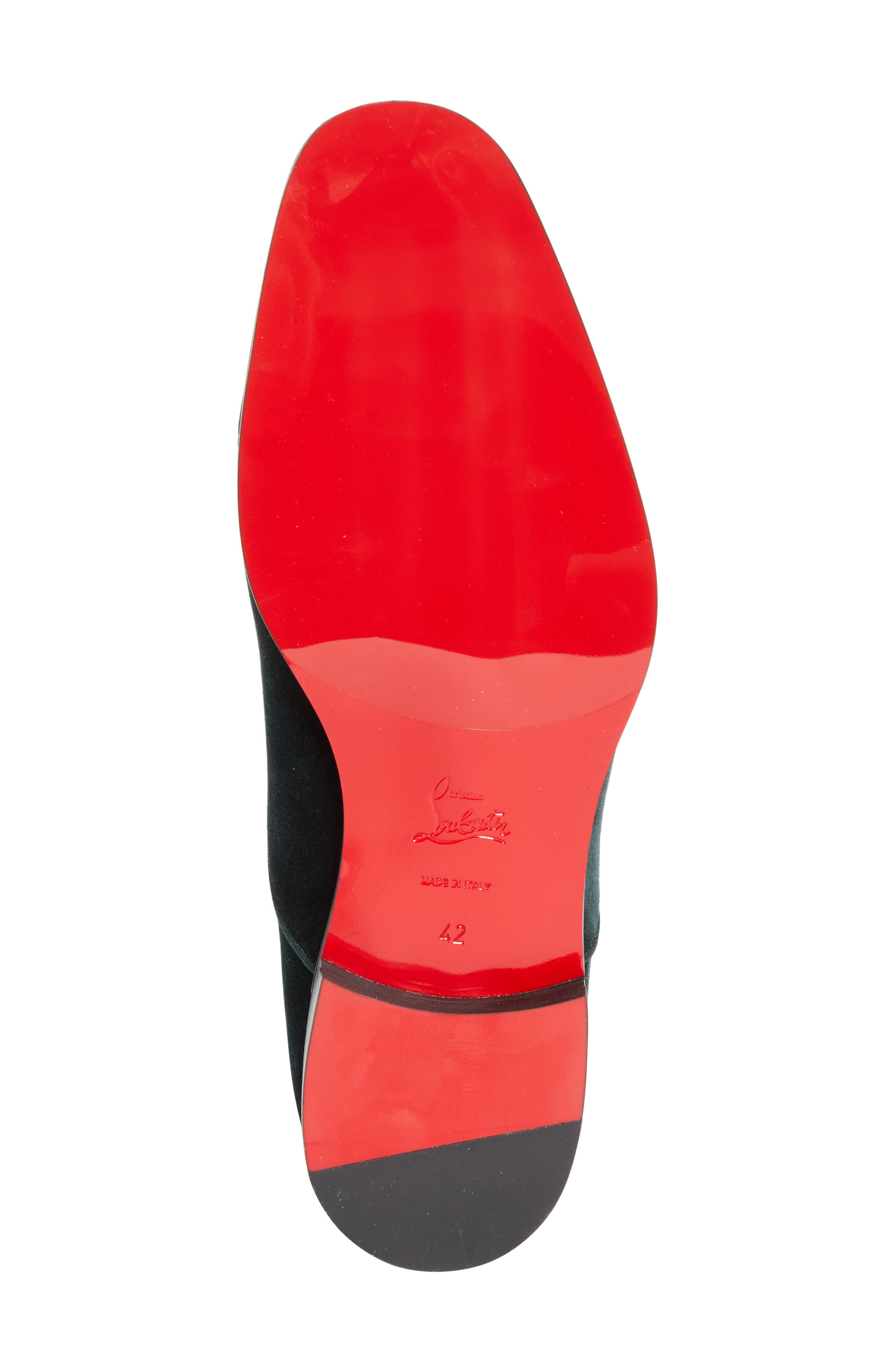 Christian Louboutin Alpha Male II Cap Toe Slip-On, Alternate, color, Agave