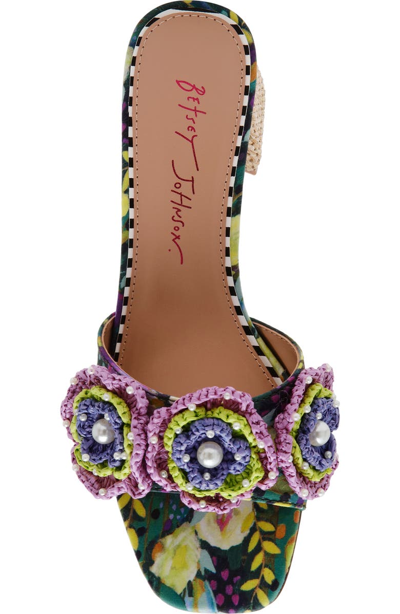 Betsey Johnson Dietrich Slide Sandal, Alternate, color,