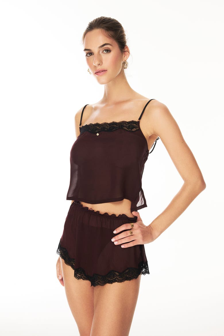 Rouge Amour Camisole Set, Alternate, color, Burgundy