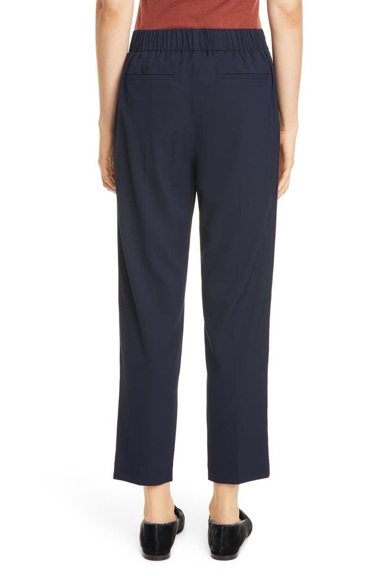 Side Stripe Pull-On Trousers, Alternate, color, BALTIC