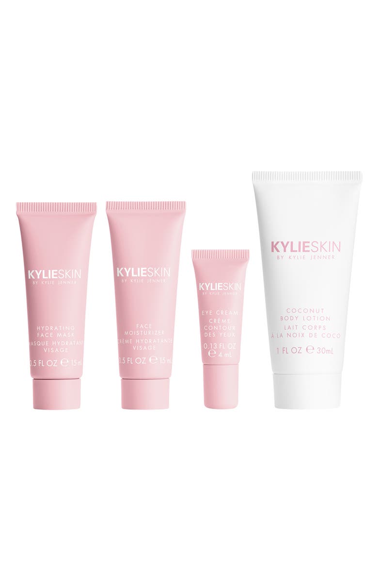 Kylie Cosmetics Hydrate & Glow Mini Skincare Set, Main, color, 