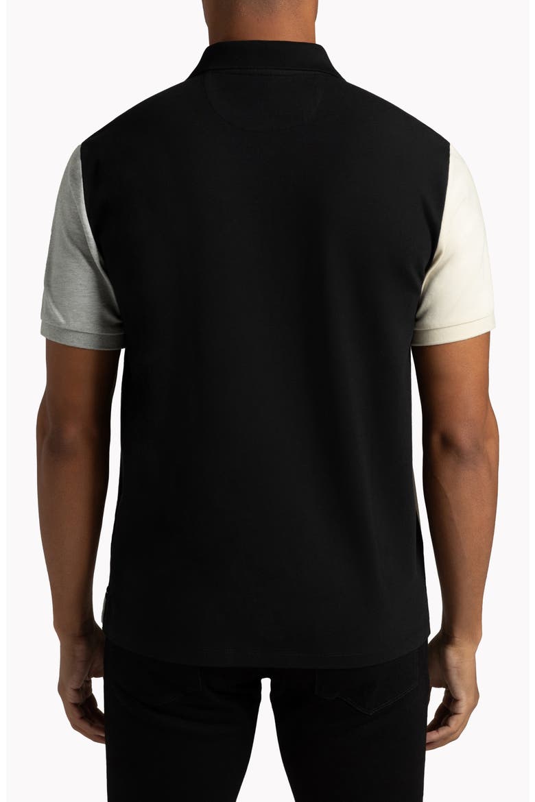 Eclipse Supima® Cotton Blend Polo, Alternate, color, WHITE MULTI