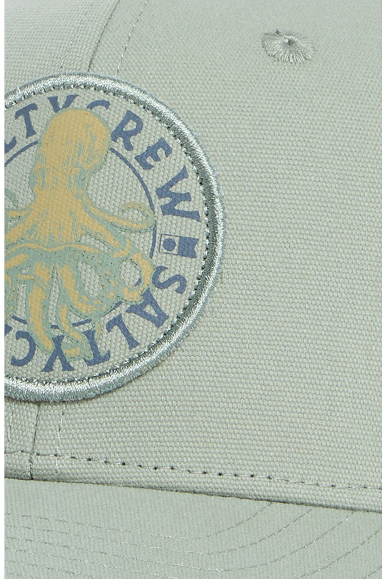 Kids' Tentacles Retro Snapback Trucker Hat, Alternate, color, MINERAL TEAL
