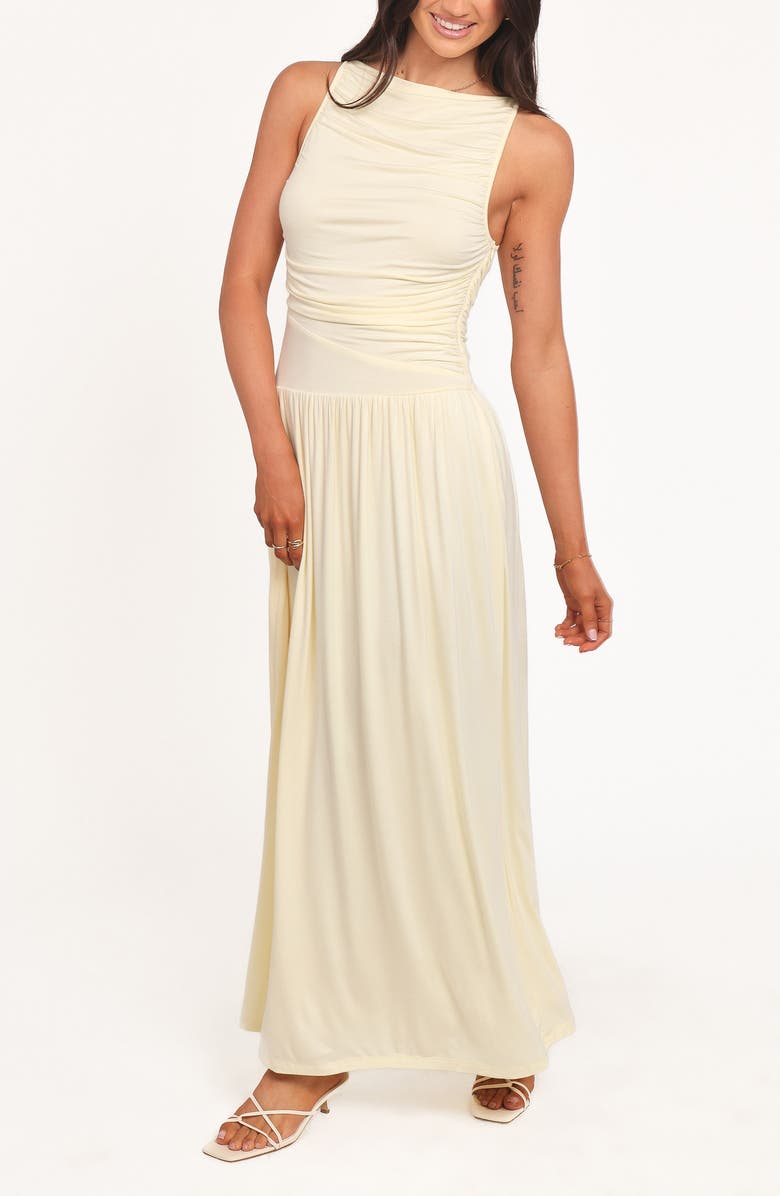 Petal & Pup Shirley A-Line Dress, Alternate, color, Butter Yellow