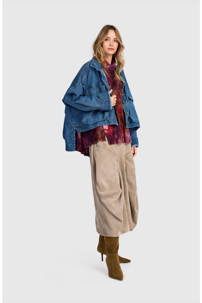 Workshop Jacket, Alternate, color, Denim