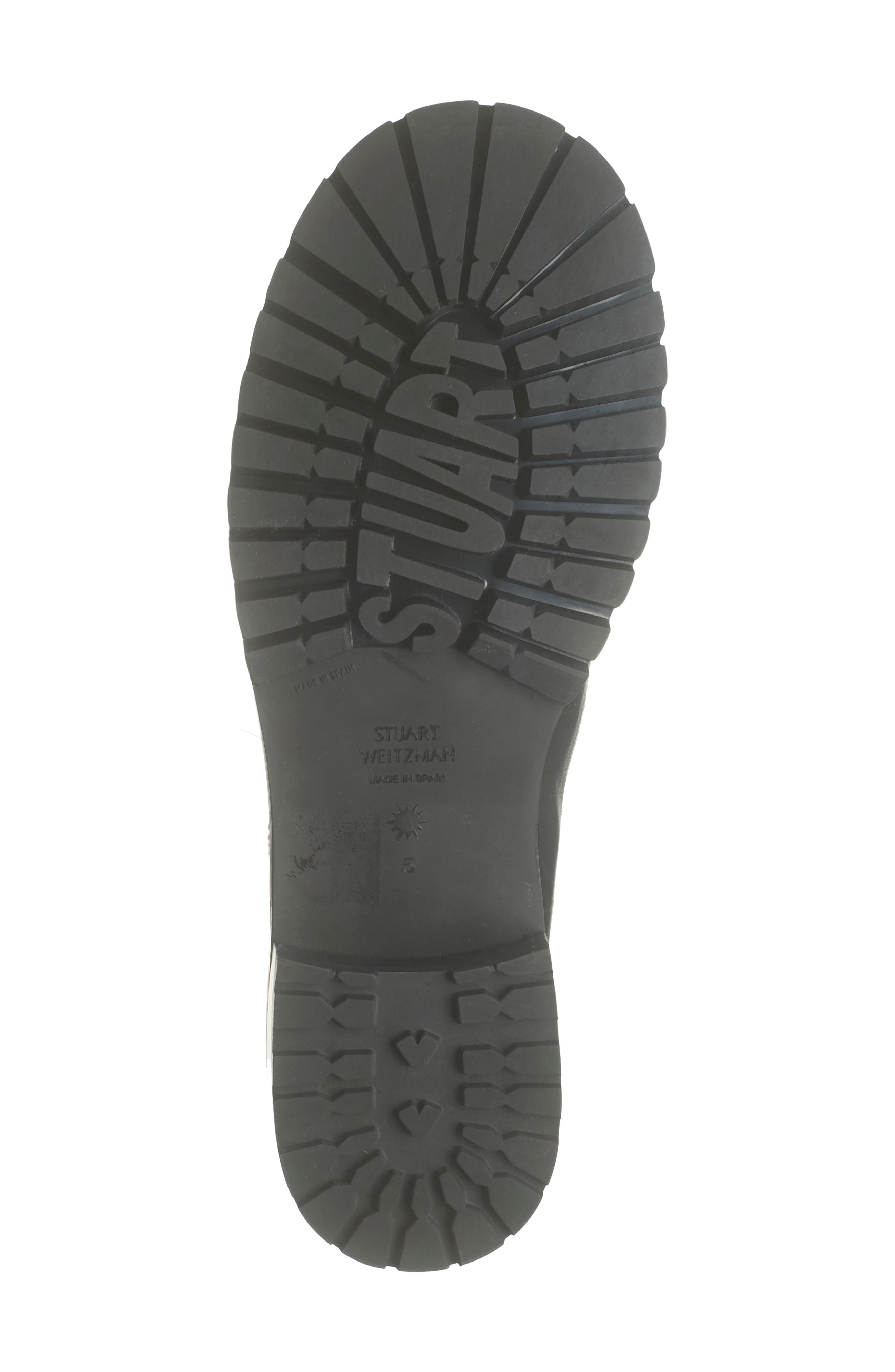 Stuart Weitzman Luge Faux Fur Lace-up Bootie, Alternate, color, 