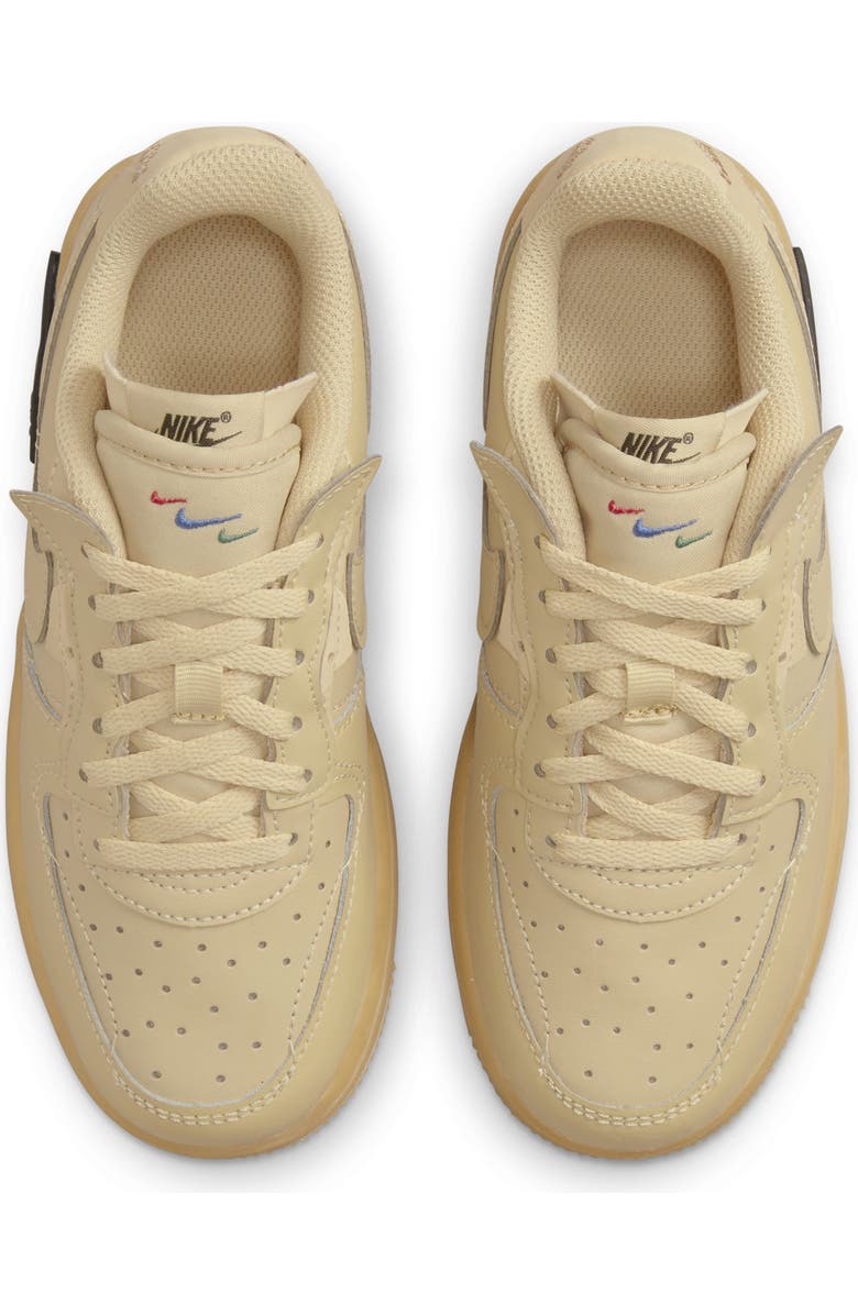 Nike Force 1 Fontanka Sneaker, Alternate, color, Sesame/ Black