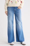 MOTHER The Roller High Waist Wide Leg Jeans