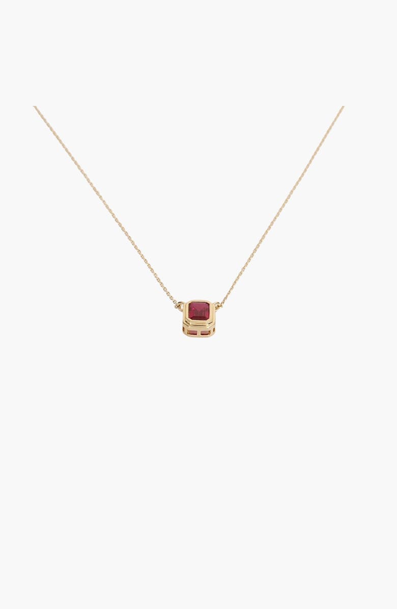 Aurate New York Ruby Heirloom Necklace, Alternate, color, Yellow