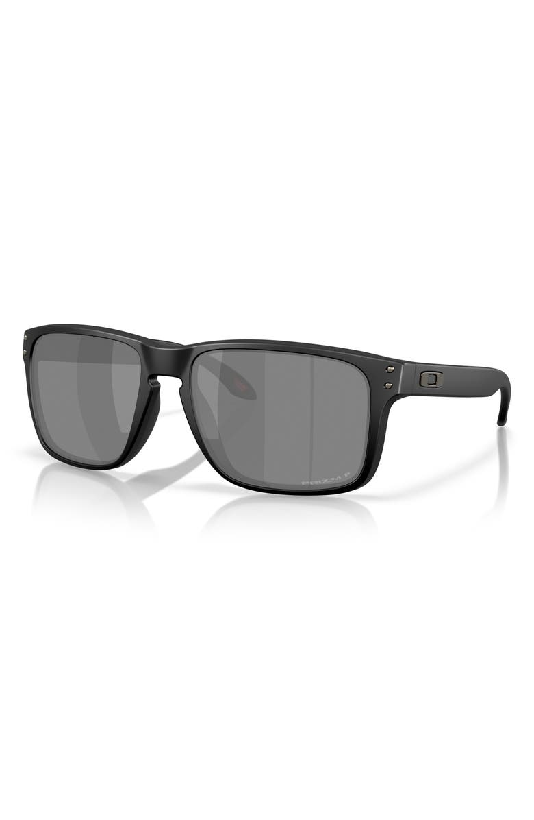 Oakley Prizm<sup>™</sup> 61mm Square Sunglasses, Alternate, color, Matte Black