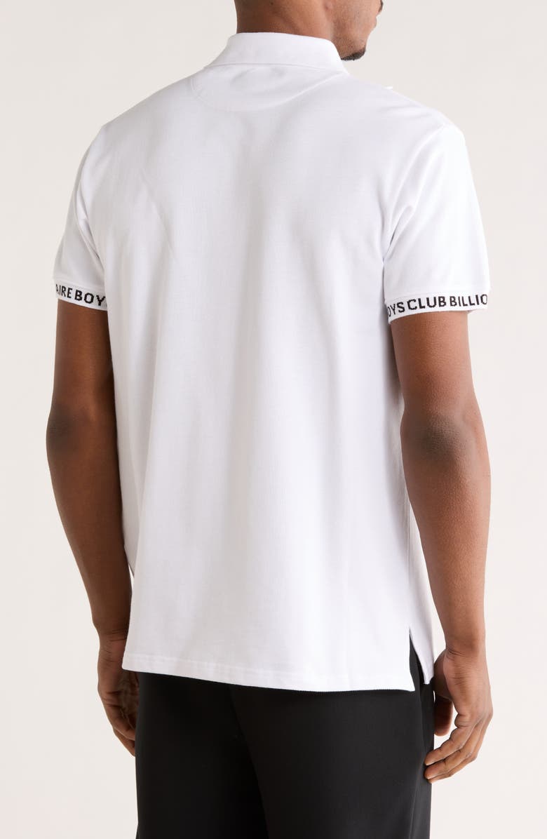 Billionaire Boys Club BB Cockpit Polo, Alternate, color, White