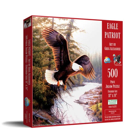 Eagle Patriot 500 piece Jigsaw Puzzle for Adults