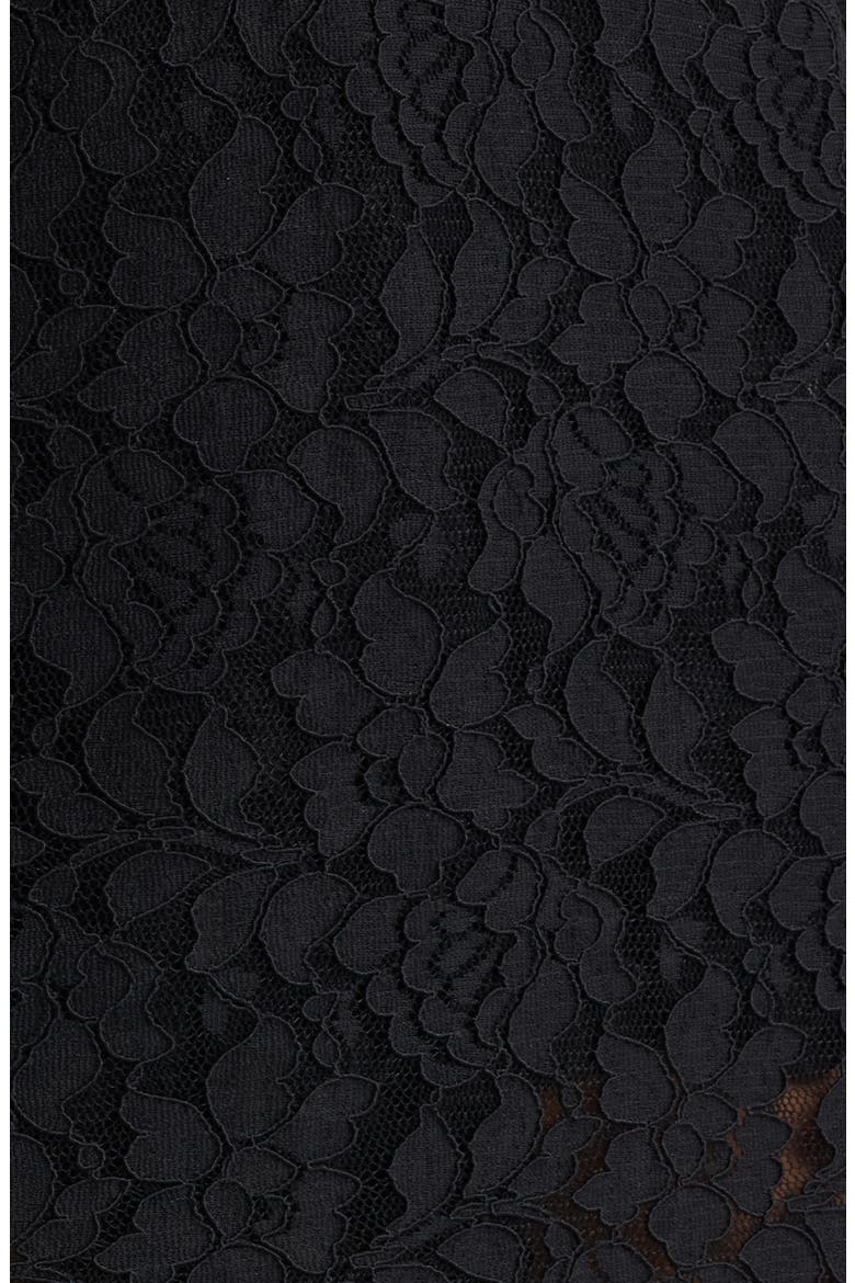 Niven Long Sleeve Lace Cocktail Sheath Dress, Alternate, color, BLACK