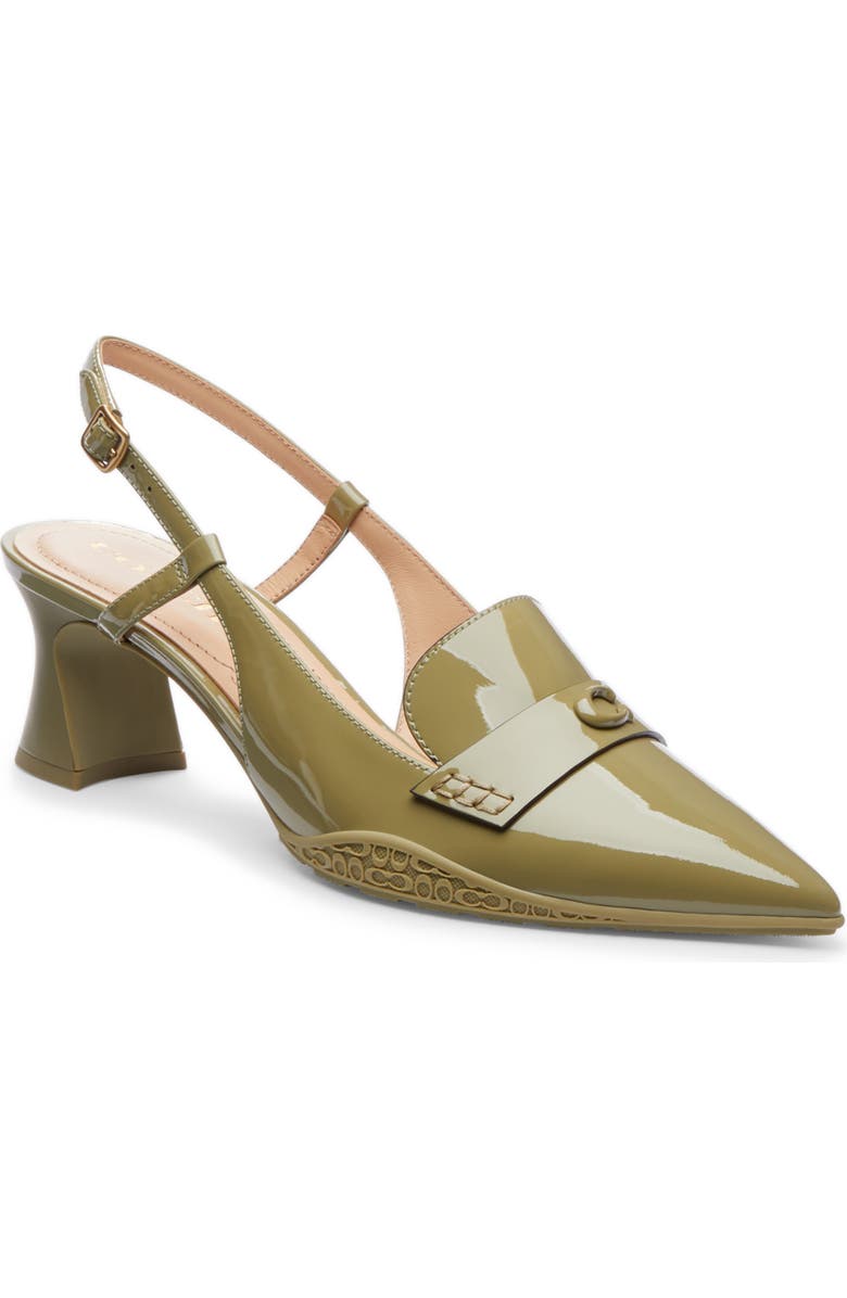COACH Nikola Slingback Pointed Toe Pump, Main, color,