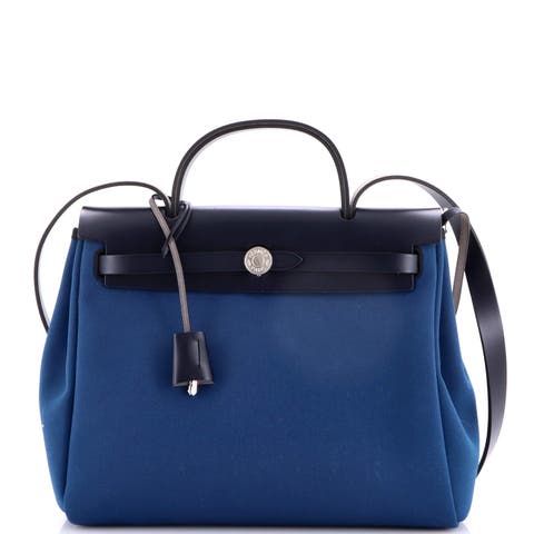 Herbag Zip Leather and Toile 31