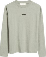 Fear of God Essentials Classic Fit Long Sleeve Logo Graphic T-Shirt