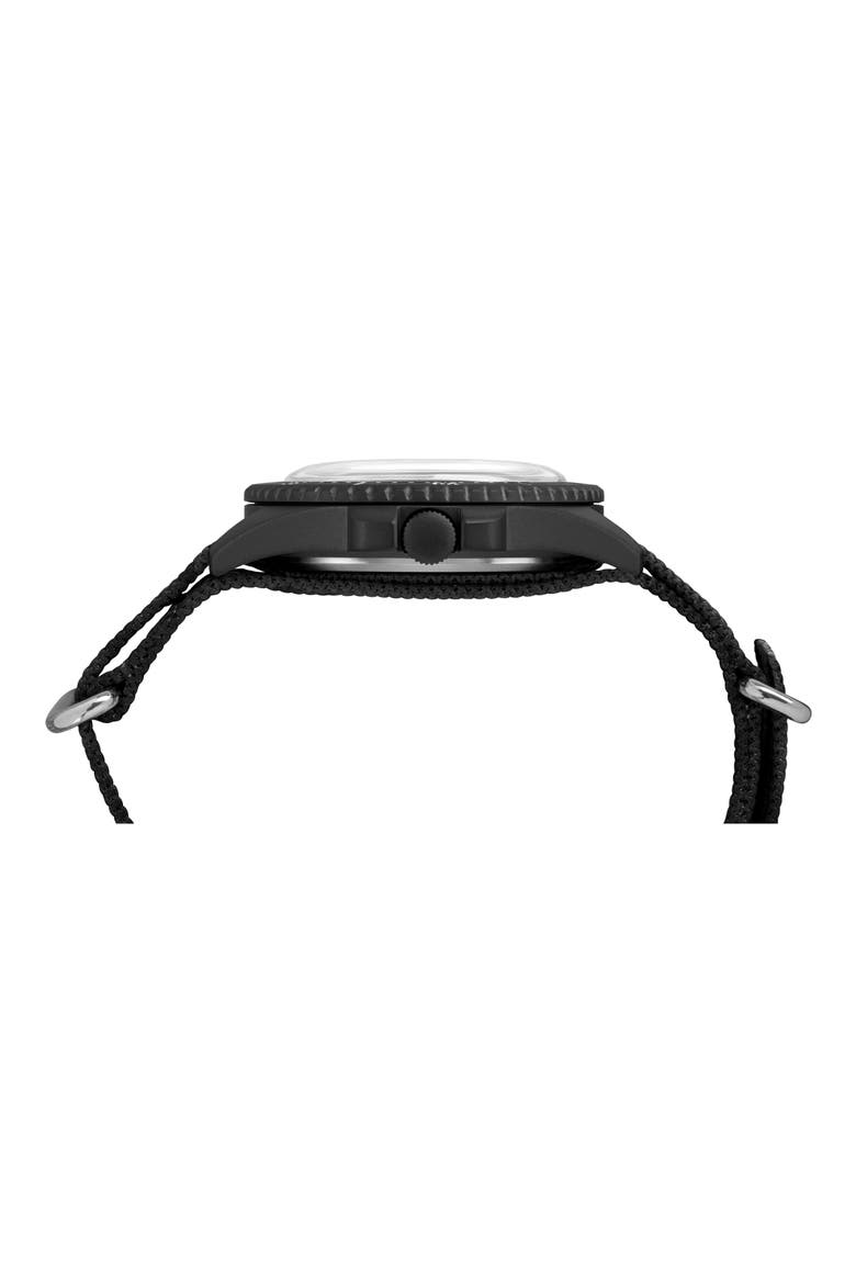 The Maritime NATO Strap Watch, 41mm, Alternate, color, WHITE/ BLACK/ GREY