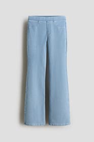 H&M Denim-look flared jeggings