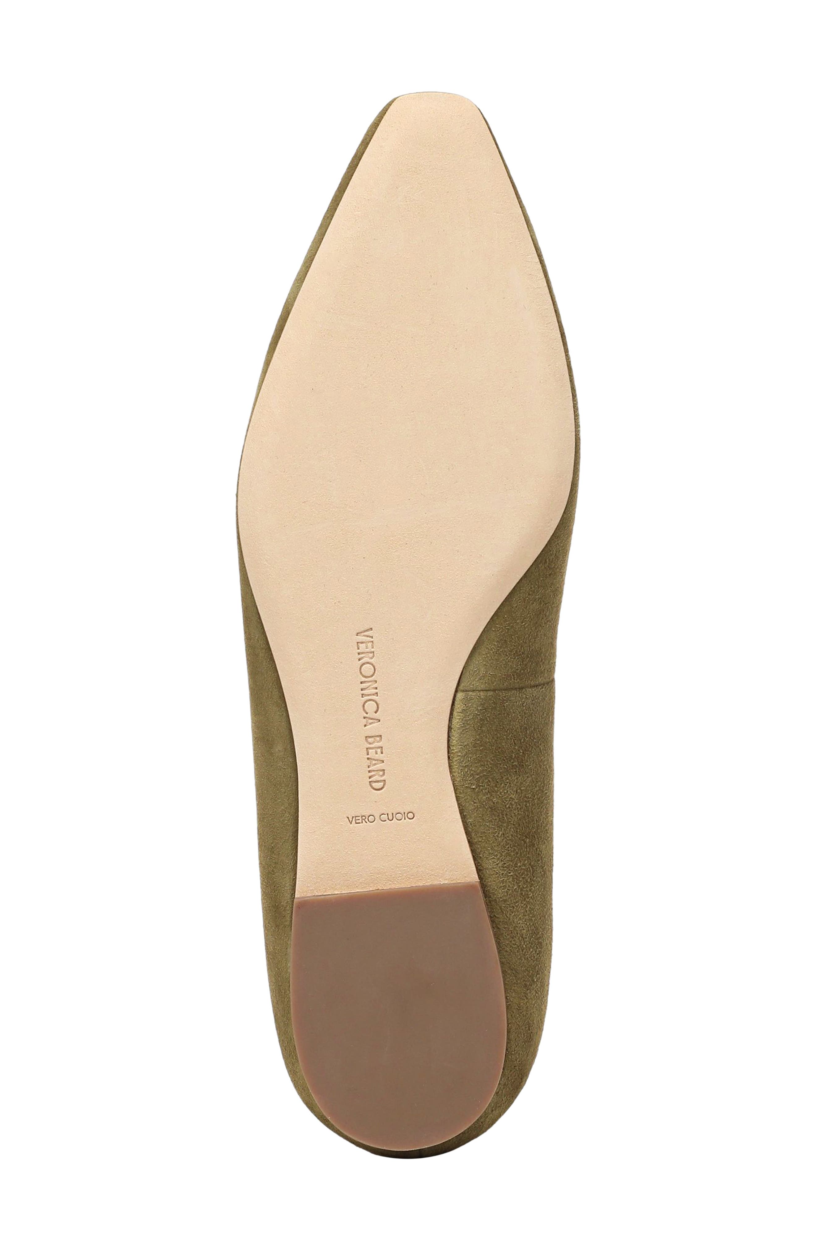Cailey Ballet Flat, Alternate, color, FENNEL GREEN