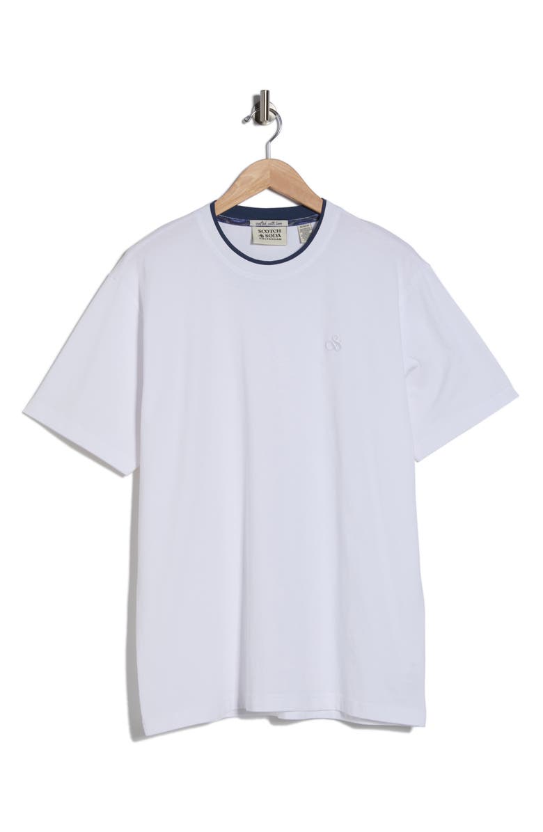 Scotch & Soda Embroidered T-Shirt, Alternate, color, 