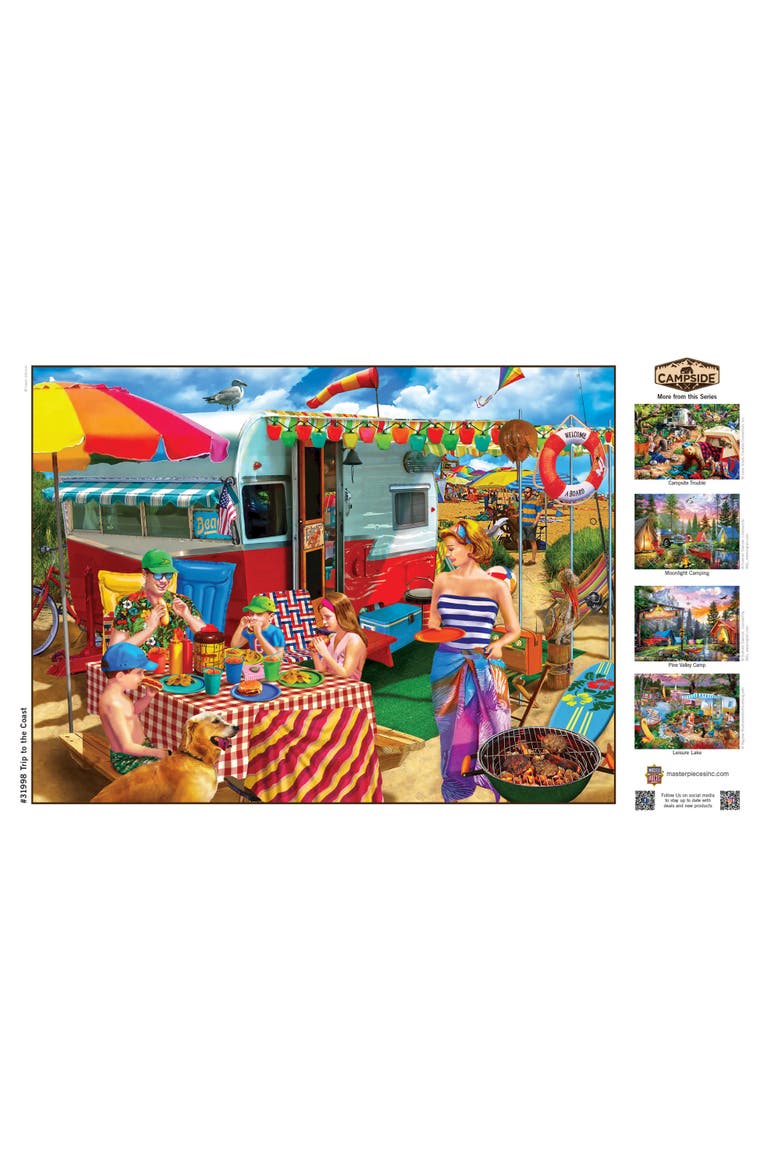 Trip to the Coast 300 Piece Puzzle, Alternate, color, Multicolor
