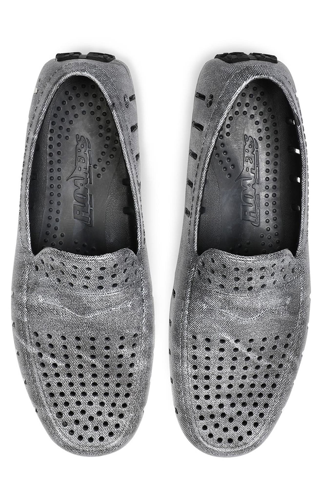 FLOAFERS Country Club Driver Loafer, Alternate, color, Black Denim