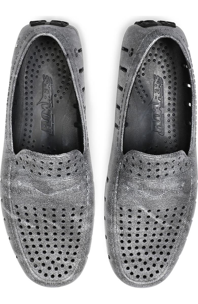 FLOAFERS Country Club Driver Loafer, Alternate, color, Black Denim