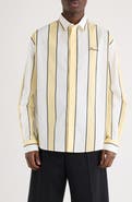 Jacquemus La Chemise Simon Stripe Button-Up Shirt
