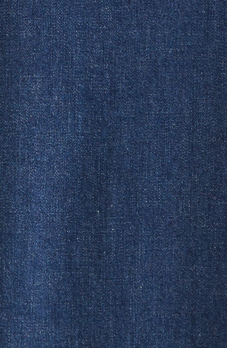 Nordstrom Kids' Chambray Puff Sleeve Tiered Dress, Alternate, color,