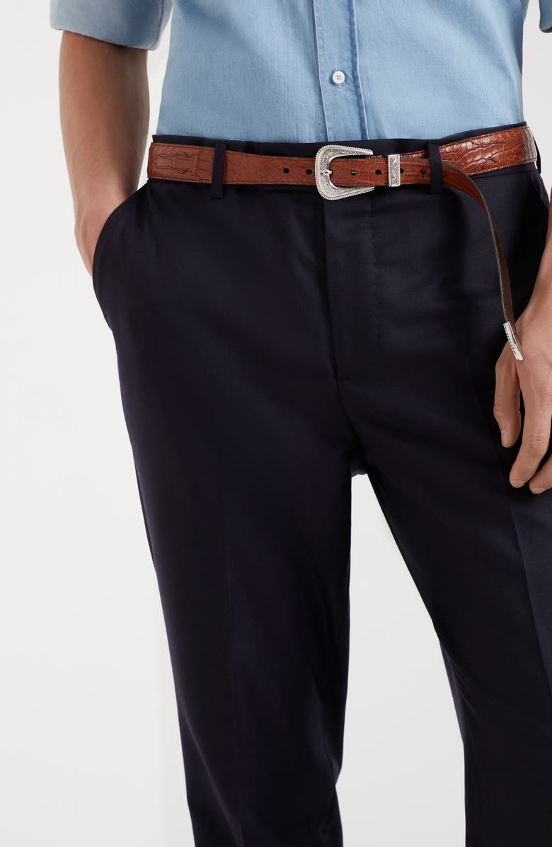 Brunello Cucinelli Formal fit trousers, Alternate, color, 