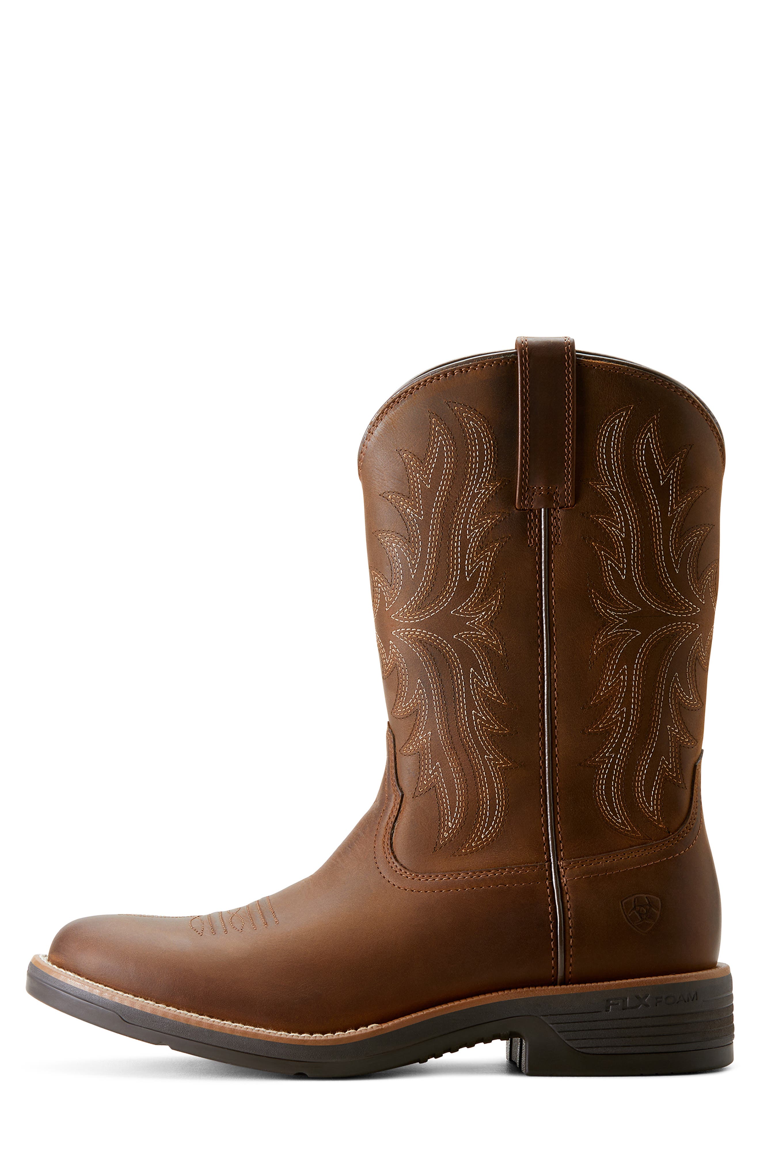 Ariat Ridgeback Round Toe Cowboy Boot, Alternate, color, Brown
