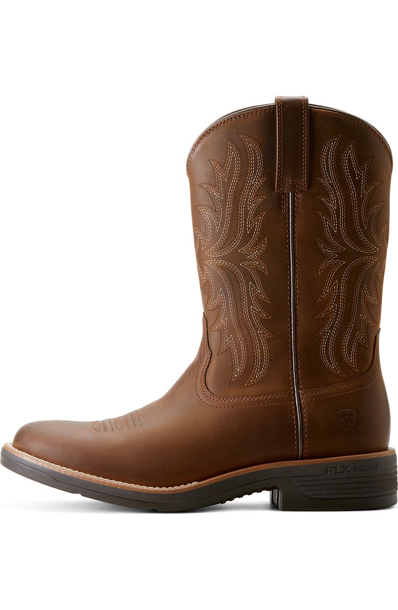 Ariat Ridgeback Round Toe Cowboy Boot, Alternate, color, Brown