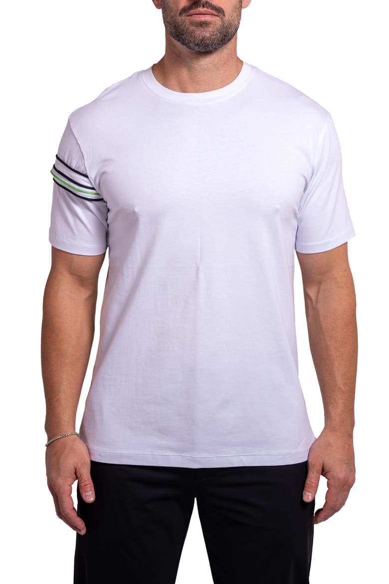 Resistanceneon Contemporary Fit T-Shirt, Main, color, WHITE