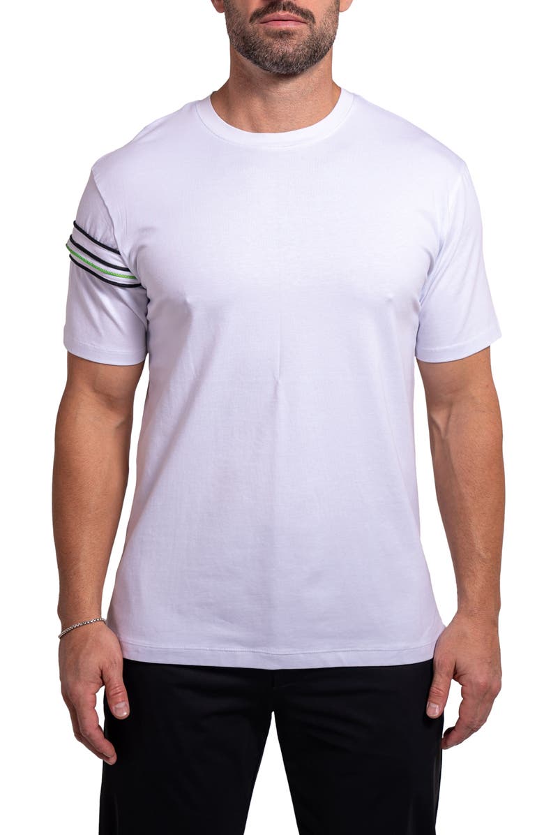 Maceoo Resistanceneon Contemporary Fit T-Shirt, Main, color, White
