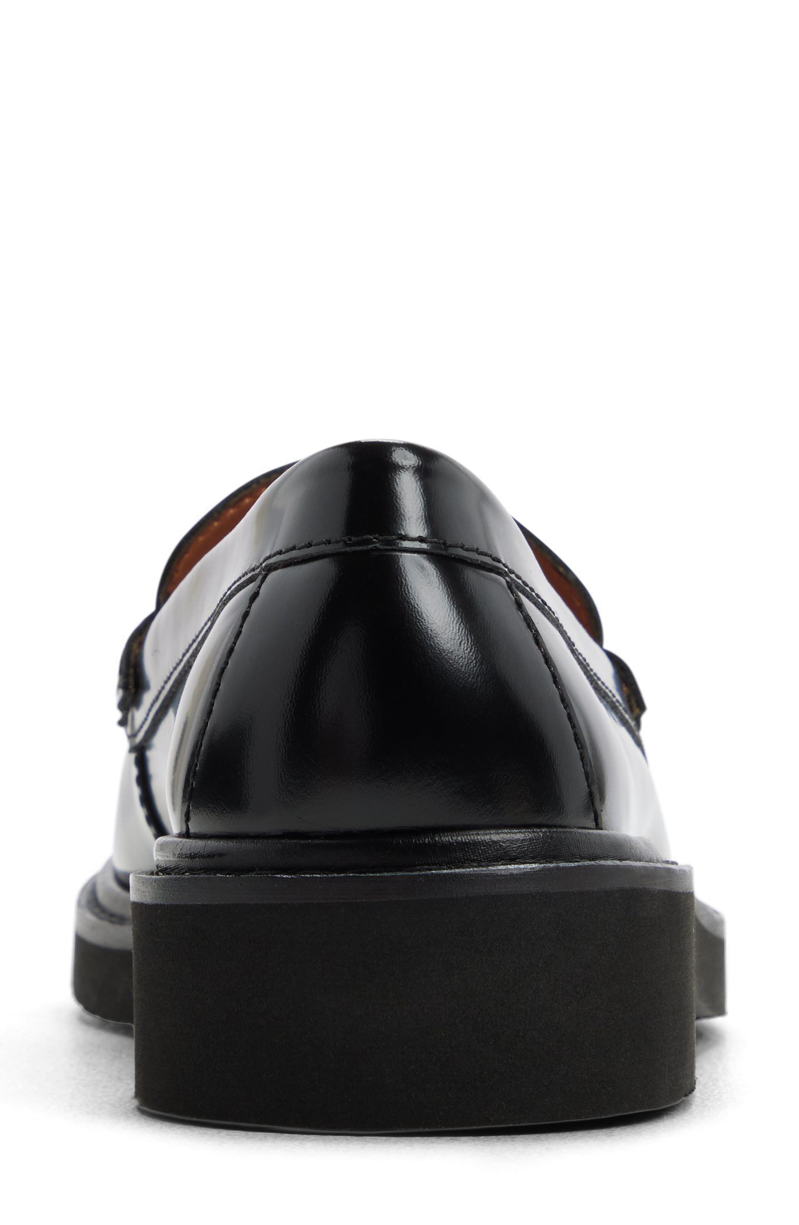 Grace Penny Loafer, Alternate, color, BLACK