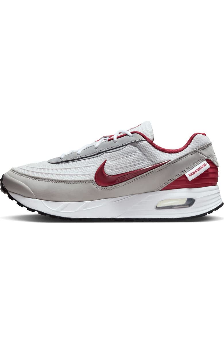 Nike Unisex Nike White Arkansas Razorbacks Air Max Verse Sneakers, Alternate, color,