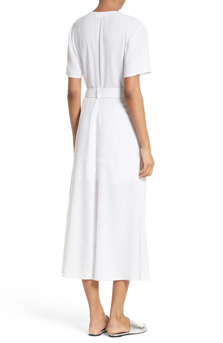 A.L.C. Asa Midi Wrap Dress, Alternate, color, 