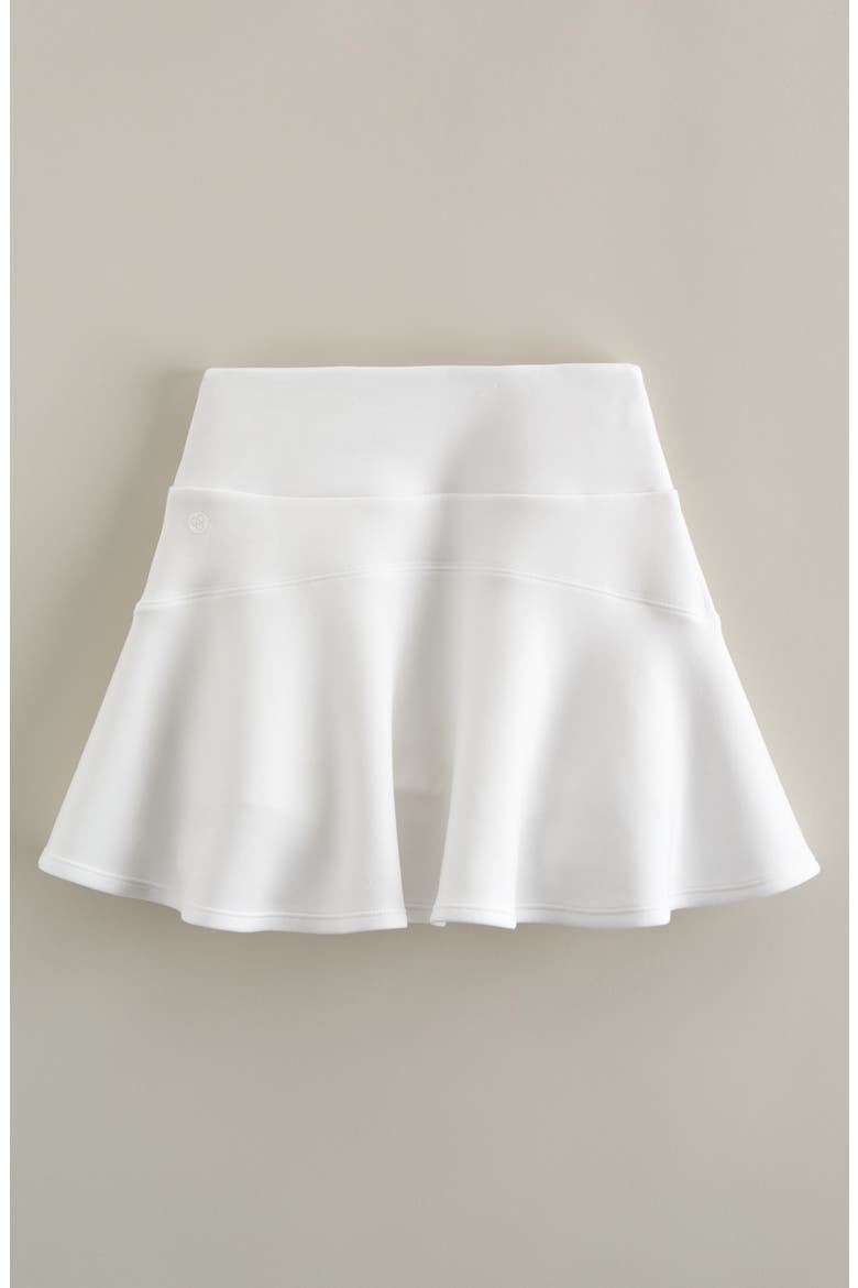 Kids' Game Point Skort, Alternate, color, WHITE