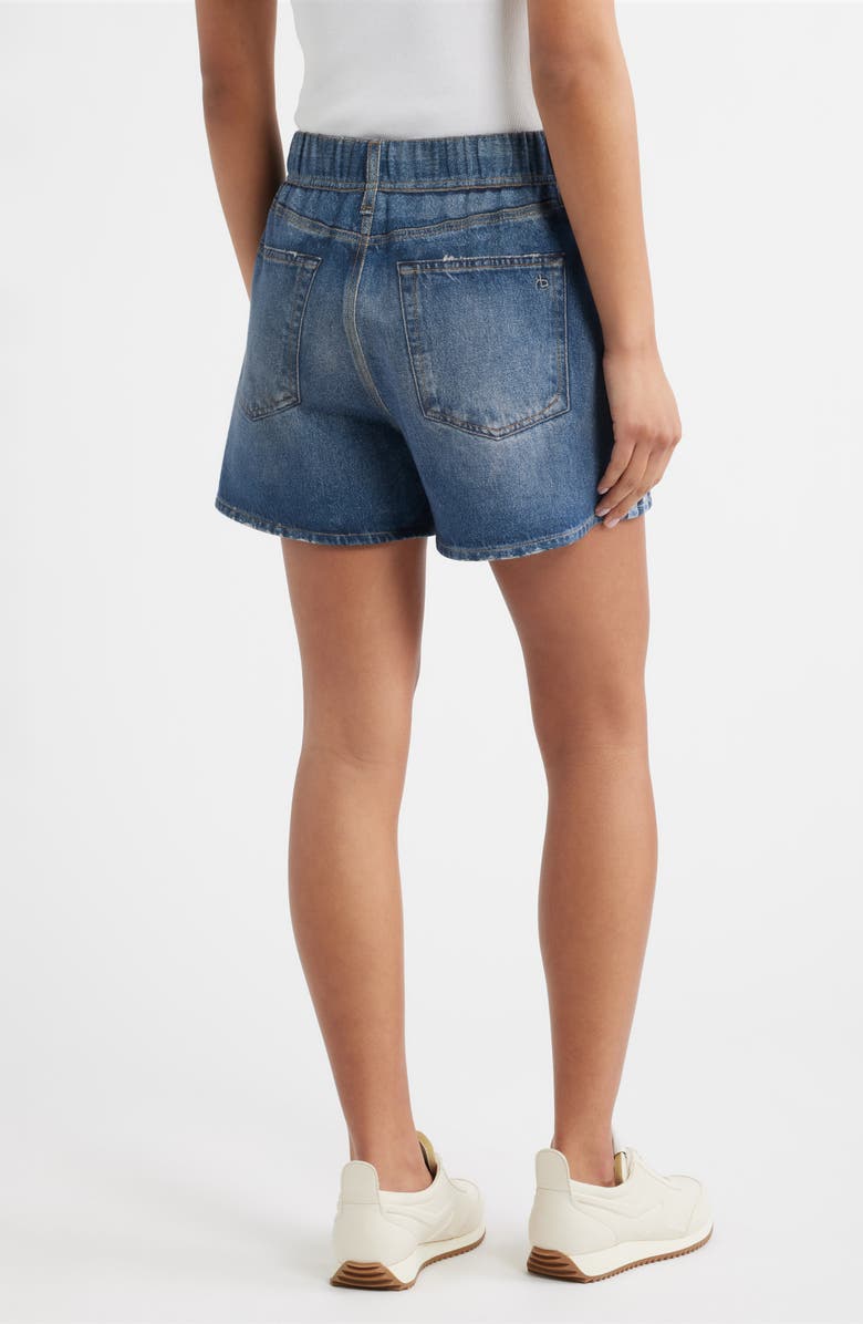 rag & bone Miramar Terry Track Shorts, Alternate, color, Blue