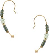 OLIVIA WELLES Beaded Drop Earrings