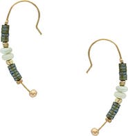 OLIVIA WELLES Beaded Drop Earrings