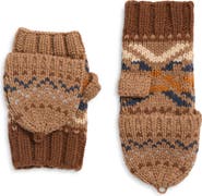 Faherty Mountain Fair Isle Convertible Mittens