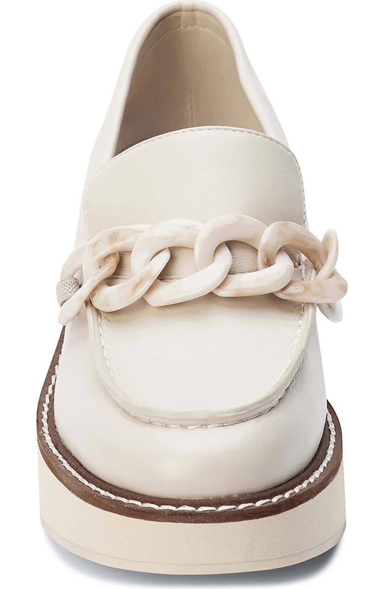 Matisse Louie Chain Platform Loafer, Alternate, color, Bone