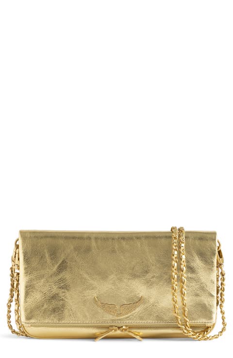 Rock Vintage Metallic Crossbody Bag