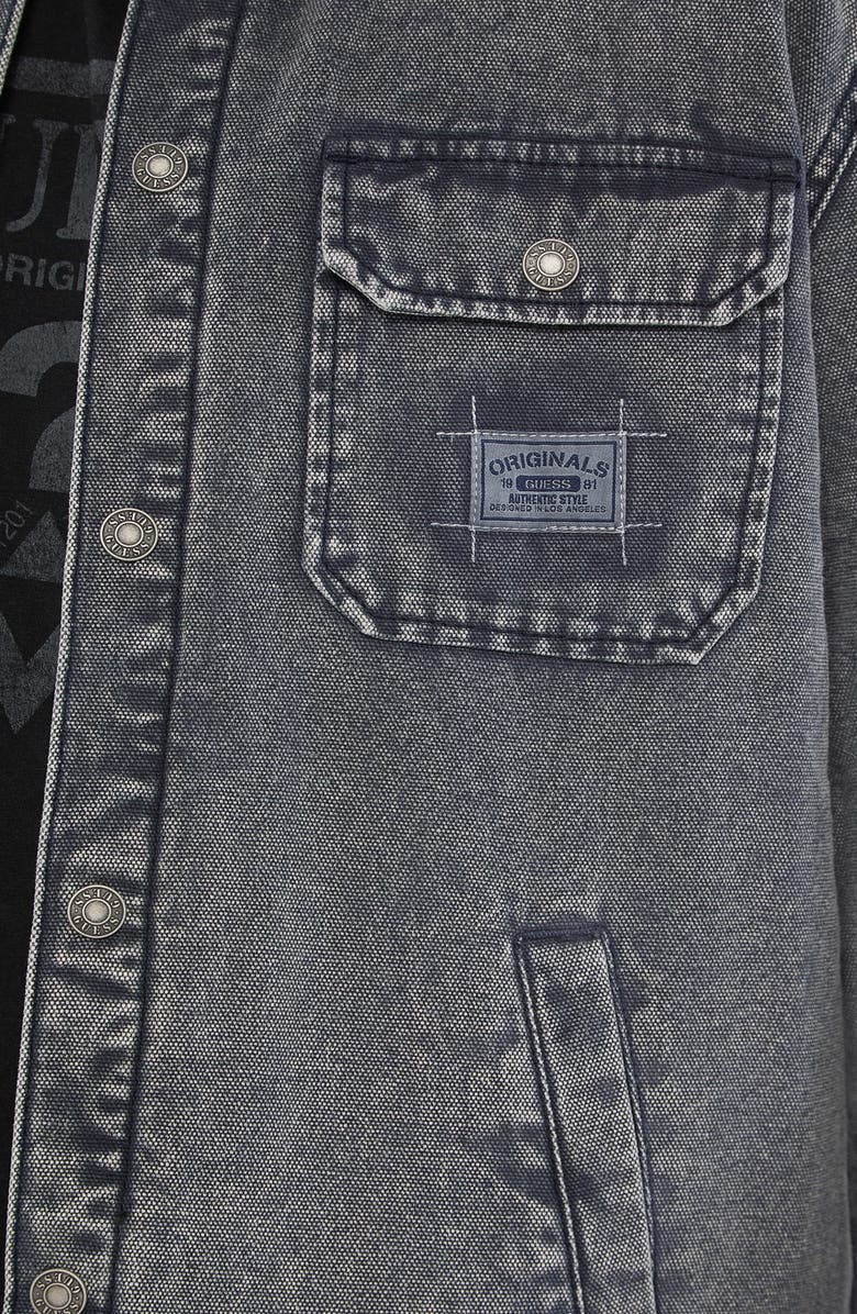 GUESS ORIGINALS Go Canvas Denim Jacket, Alternate, color,