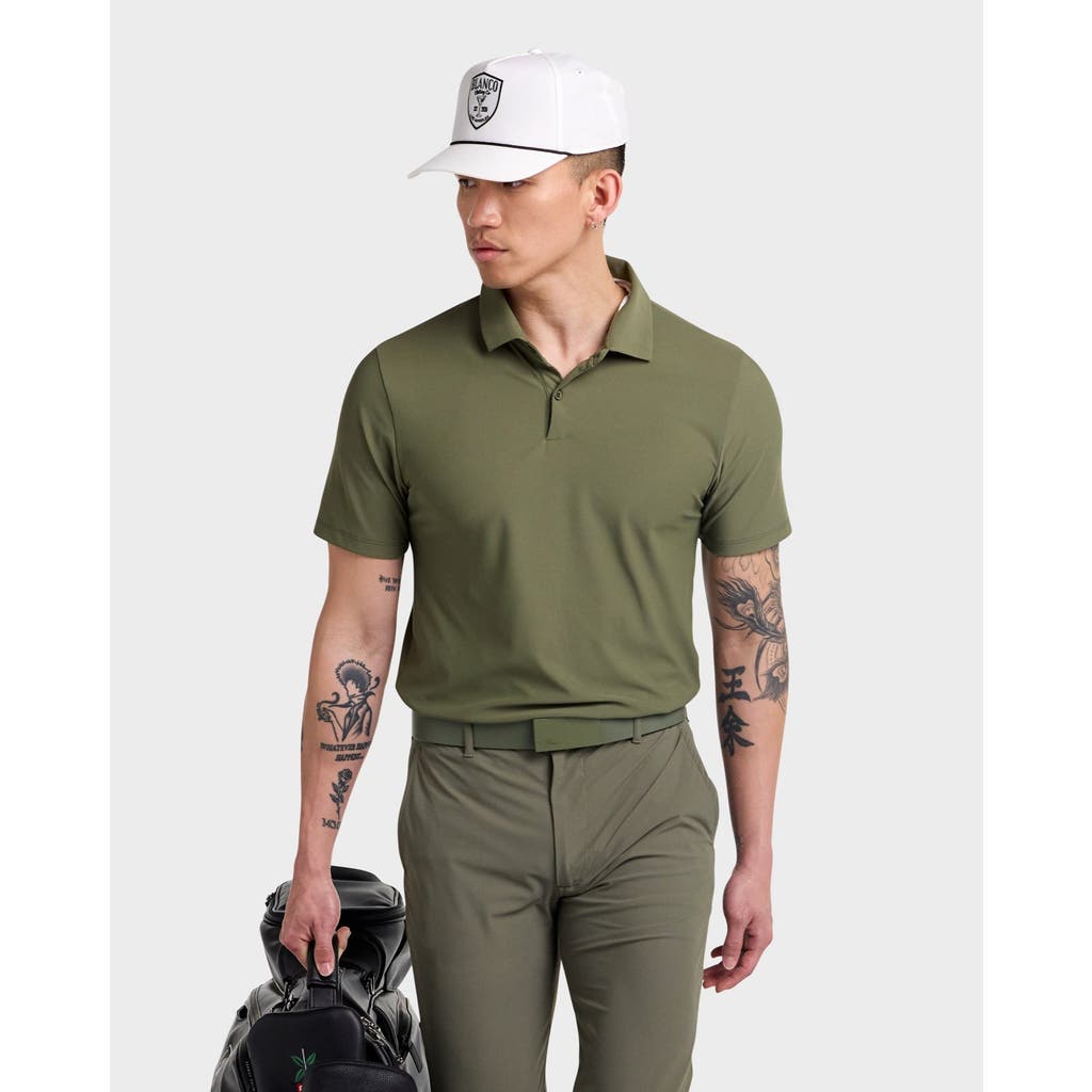 Blanco Clothing Golf Polo Classic In Green