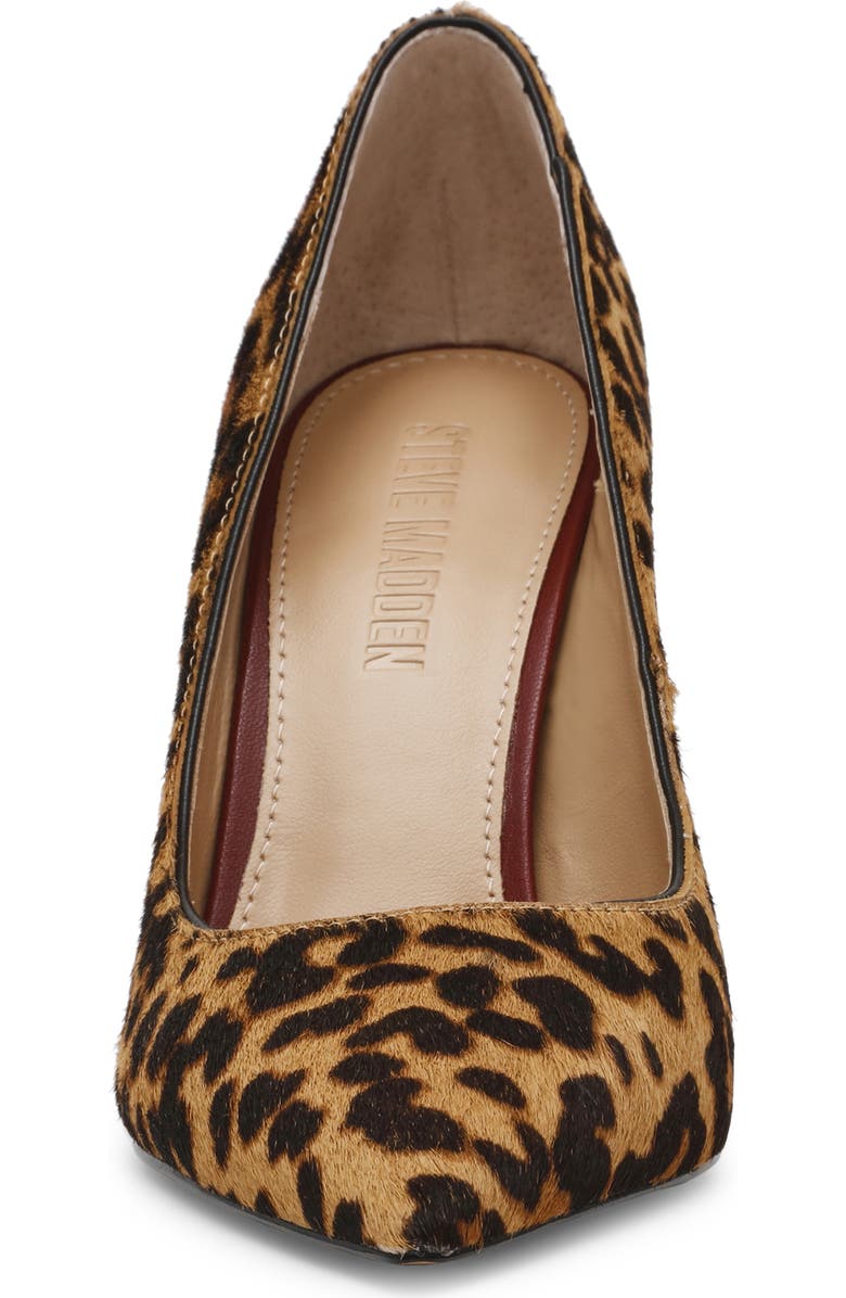 Steve Madden Thrive Genuine Calf Hair Pointed Toe Pump, Alternate, color,