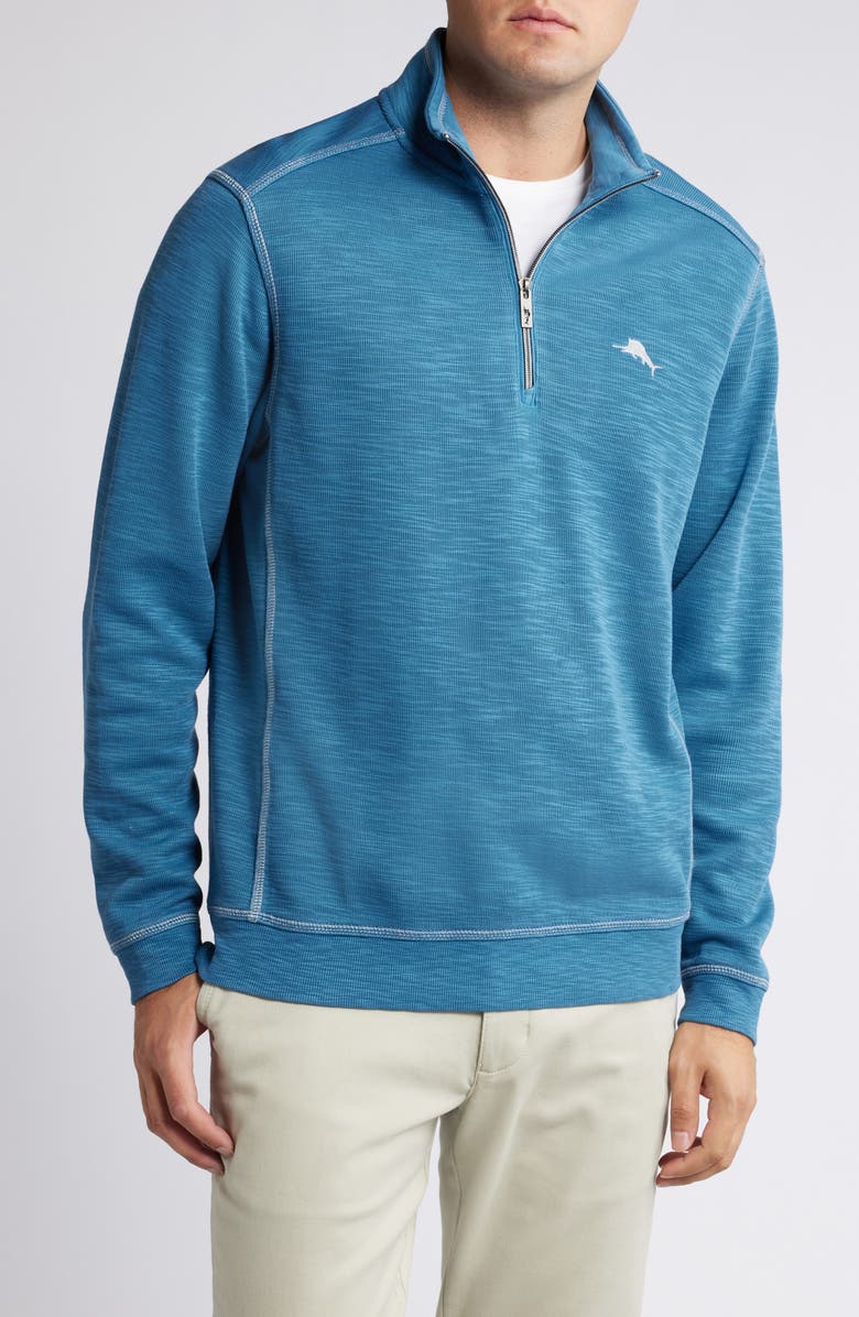 Tommy Bahama Tobago Bay Marlin Splash Half Zip Pullover, Main, color,