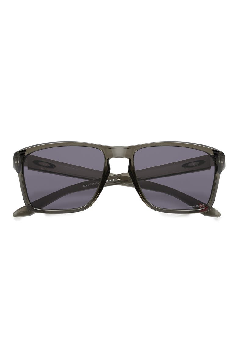 Sylas 57mm Prizm™ Rectangular Sunglasses, Alternate, color, GREY SMOKE